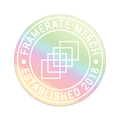 STICKER | HOLOGRAPHIC FRAMERATE EMBLEM