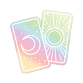 STICKER | HOLOGRAPHIC CARDS LOGO