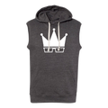 SLEEVELESS HOODIE | WHITE CROWN [FINAL SALE]