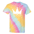 Load image into Gallery viewer, TIE DYE T-SHIRT | WHITE CROWN
