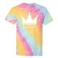 TIE DYE T-SHIRT | WHITE CROWN