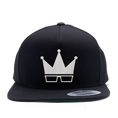 Load image into Gallery viewer, SNAPBACK | WHITE CROWN LOGO
