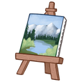 Load image into Gallery viewer, 🐝 CHARM | Art Easel
