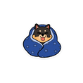 Load image into Gallery viewer, STICKER | BLACK AND TAN SHIBA
