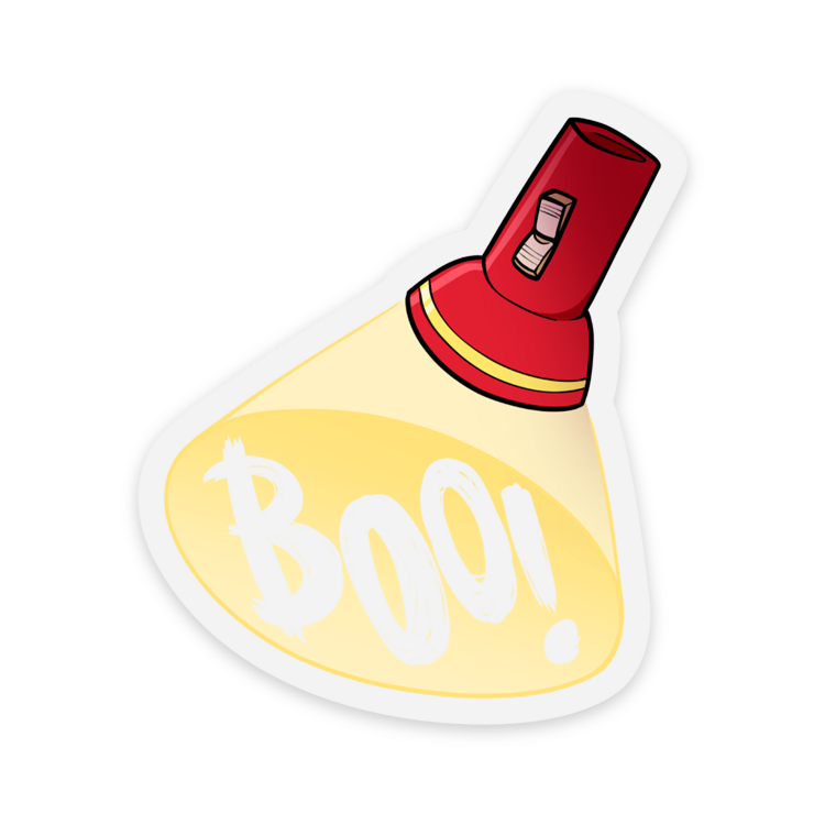 🐝  STICKER | BOO TORCH