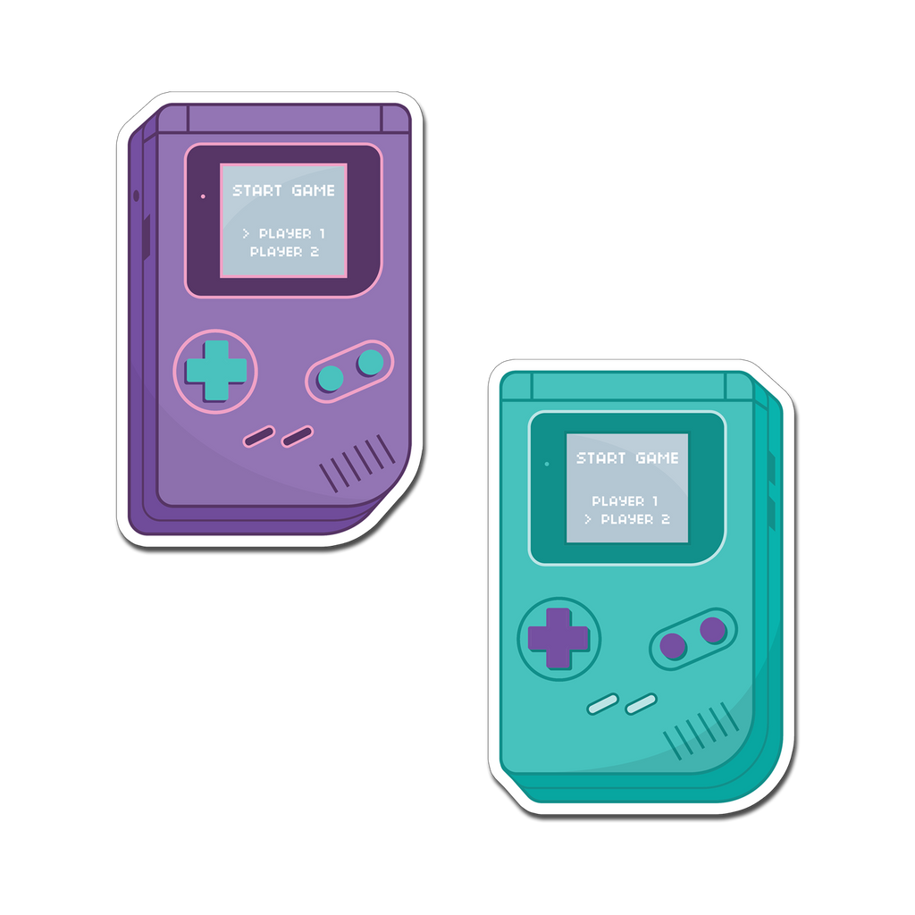STICKER SET | PLAYER 1 & PLAYER 2 HANDHELDS