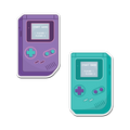 STICKER SET | PLAYER 1 & PLAYER 2 HANDHELDS