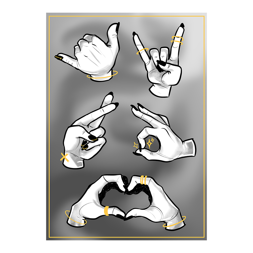 🐝 STICKER SHEET | Promises