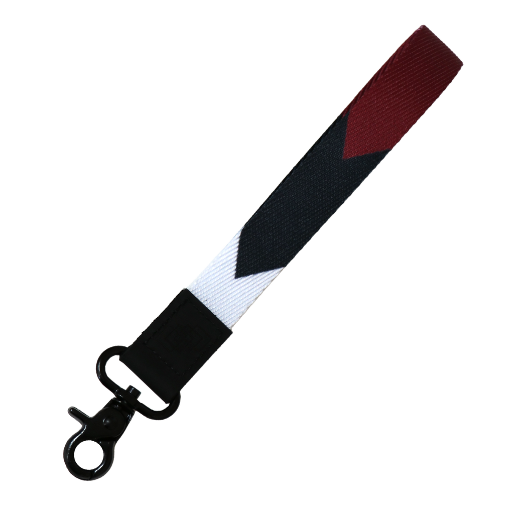 LANYARD STRAP | MAROON TRI-COLOR