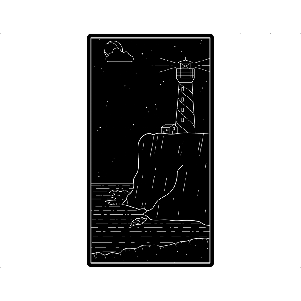 ☽ PIN | COASTAL LIGHTHOUSE