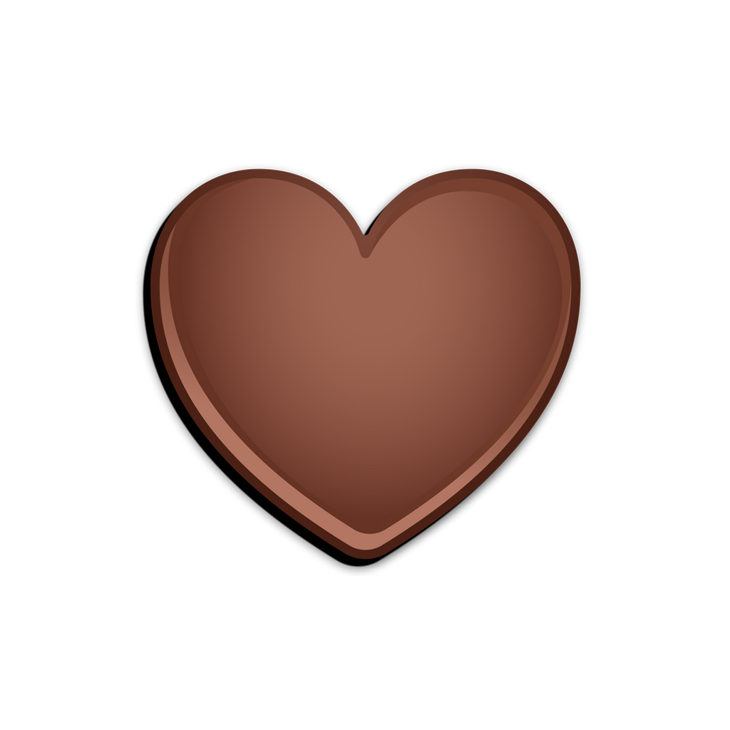 MAGNET | BROWN HEART