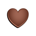 MAGNET | BROWN HEART