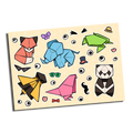 🐝 STICKER SHEET | Origami Animals