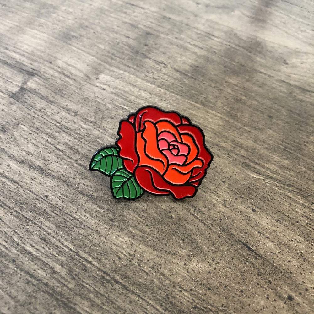 PIN | RED ROSE