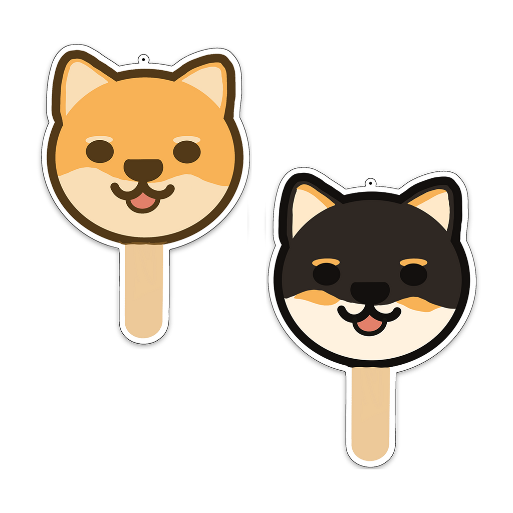 ACRYLIC KEYCHAIN | SHIBA INU POPS