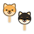 ACRYLIC KEYCHAIN | SHIBA INU POPS