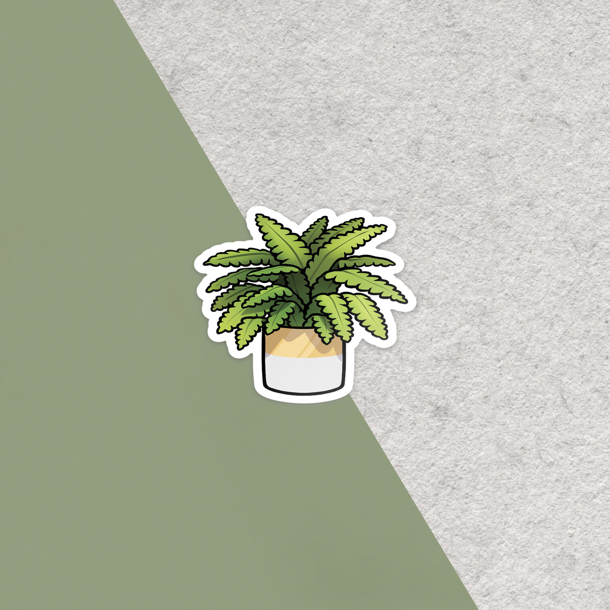 potted plant stickers House Plant Sticker