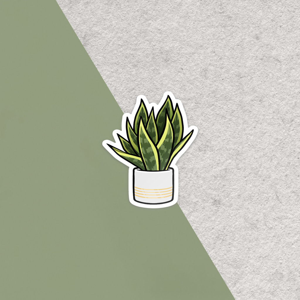 STICKER | SNAKE PLANT