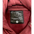 HOODIE | MAROON TRI-COLOR FRAMERATE EMBLEM