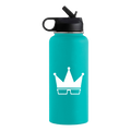 WATER BOTTLE | WHITE CROWN [32oz]