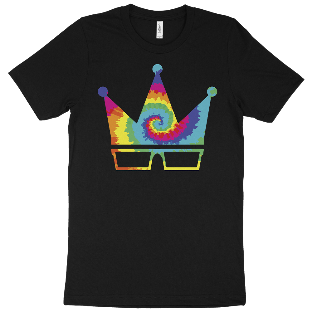 T-SHIRT | TIE-DYE CROWN T-SHIRT