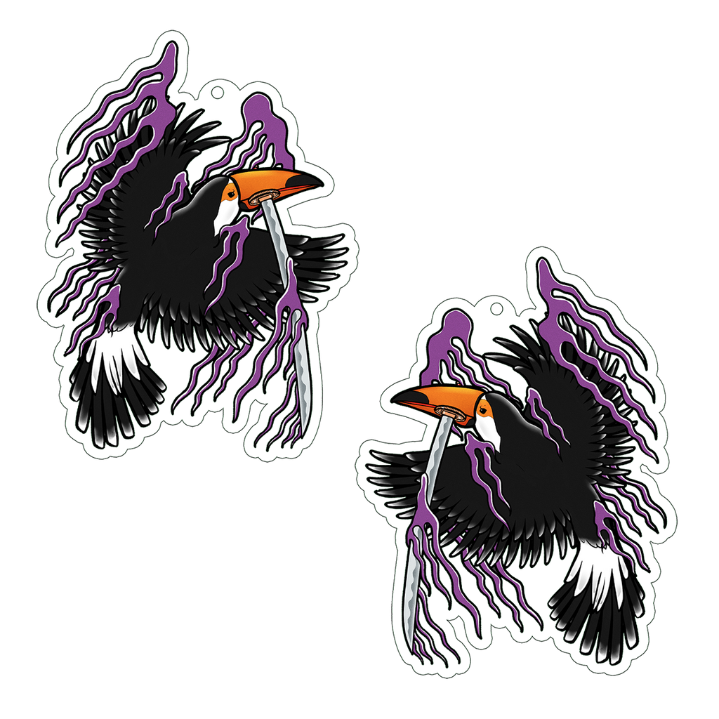 ACRYLIC KEYCHAIN | BIRDS OF RAY - TOUCAN