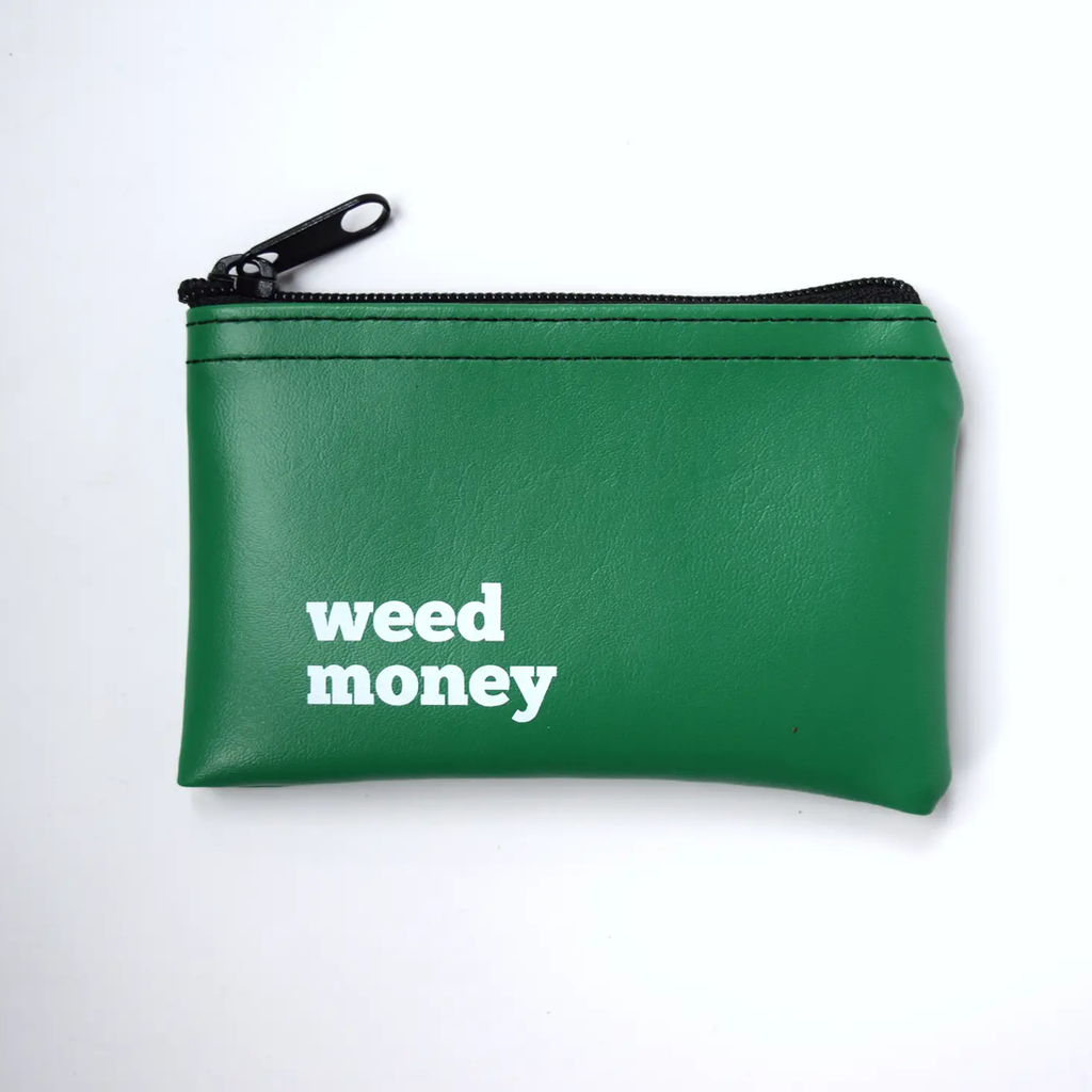 Weed Money Vinyl Coin Pouch