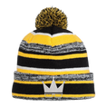Load image into Gallery viewer, BEANIE | POM-POM WHITE CROWN
