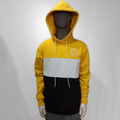 HOODIE | YELLOW TRI-COLOR FRAMERATE EMBLEM